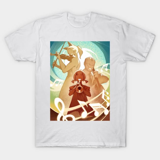 Mediation • Honkai Star Rail Light Cone T-Shirt by kazatodoesart